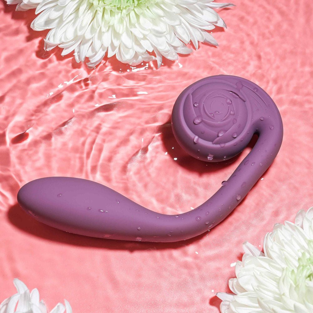 Gender x - poseable you - vibrator - Product side view  | Flirtybay.com.au